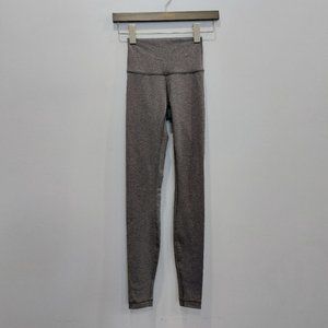 Lululemon Wunder Under HR Tight *F Heather Black